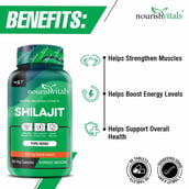 3 - NourishVitals Shilajit, 60 veggie capsule(s)