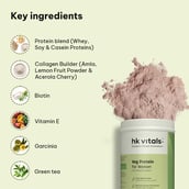 5 - HealthKart HK Vitals Protein for Women, 1.1 lb Chocolate, 100% VEG