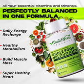 5 - Health Veda Organics Whole Food Multivitamin, 120 tablet(s) Unflavoured
