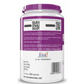 3 - HealthyHey Nutrition Folic Acid, Unflavoured 120 veggie capsule(s)