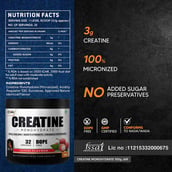 4 - AS-IT-IS Nutrition ATOM Creatine Monohydrate,  Litchi  0.22 lb 