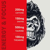7 - MuscleBlaze Pre Workout WrathX OP, 0.66 lb Voodoo Black