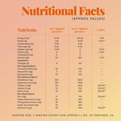 8 - TruNativ Advanced Collagen Peptides, 6 sachets/pack Mango Citrus (Japanese Marine Collagen Type 1 & 3)