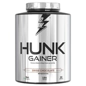 1 - Divine Nutrition Hunk Gainer, 6.6 lb Swiss Chocolate