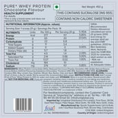 4 - Bulk Pure Whey Protein, 0.99 lb Chocolate