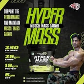4 - Muscle Garage Hyper Mass Gainer, 9.92 lb Chocolate