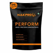 1 - Nakpro Perform Whey Protein Concentrate, 2.2 lb Unflavoured (Pack of 2)