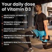 3 - Vlado's Himalayan Organics Vitamin D3 10000 IU Cholecalciferol, 60 tablet(s) Orange
