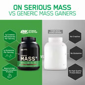 4 - ON (Optimum Nutrition) Serious Mass, 11 lb Chocolate