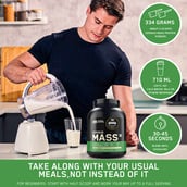3 - ON (Optimum Nutrition) Serious Mass,  11 lb  Vanilla 