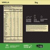 6 - ON (Optimum Nutrition) Serious Mass,  11 lb  Vanilla 