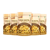1 - TOKU MOKU Roasted Makhana, Chaat Masala (Pack of 5) 55 g
