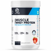 1 - Muscle Trail 100% Muscle Whey Protein,  2.2 lb  Strawberry 