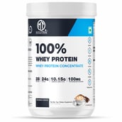 1 - Muscle Trail 100% Whey Protein Concentrate, 2.2 lb Cappuccino