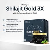 8 - Miduty Shilajit Gold 3X Resin, 20 g