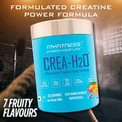 6 - Myfitness CREA-H2O,  Fizzy Orange  0.66 lb 