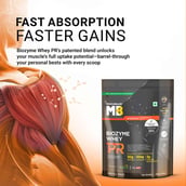 6 - MuscleBlaze Biozyme Whey PR, 4.4 lb Refill Pouch Molten Chocolate Cake
