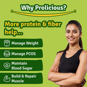 4 - Prolicious Protein Thins Snack Chips,  Cream & Onion (Pack of 7)  50 g 