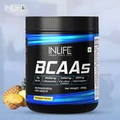 4 - INLIFE BCAAs, 0.55 lb 22 Servings Pineapple