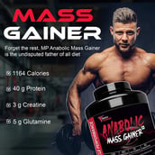 5 - Muscle Performance Anabolic Mass Gainer, 5.5 lb Belgium Chocolate