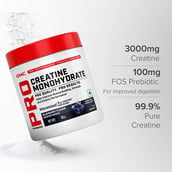 4 - GNC Pro Performance Pure Micronized Creatine Monohydrate,  Blueberry with Steel Shaker 750ml  0.22 lb 