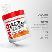 9 - GNC Pro Performance Pure Micronized Creatine Monohydrate, Orange with Steel Shaker 750ml 0.22 lb