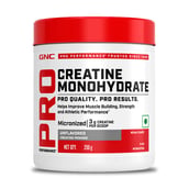 11 - GNC Pro Performance 100% Whey Protein, 4 lb Vanilla Cream with Creatine Monohydrate 0.55 lb Combo