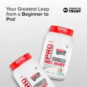 7 - GNC Pro Performance 100% Whey 2 lb & Creatine Monohydrate 0.22 lb Combo, 2 Piece(s)/Pack Vanilla Cream & Unflavoured
