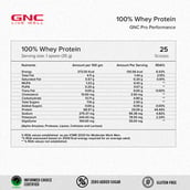 9 - GNC Pro Performance 100% Whey Protein & Steel Shaker Silver 750ml Combo, 2 lb Cookies & Cream