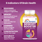3 - Dr. Morepen Memory Booster, 60 tablet(s)