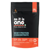 1 - AS-IT-IS Nutrition Whey Protein Concentrate 80%, 0.55 lb Unflavoured