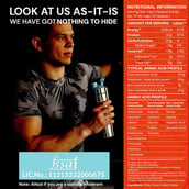 4 - AS-IT-IS Nutrition Whey Protein Isolate, 2.2 lb Unflavoured