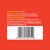 1 - Yogabar Flax Seeds,  Natural  250 g 