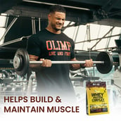 6 - Olimp Black Series 100% Whey Protein Complex, 5 lb Double Chocolate