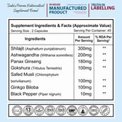 2 - NutraMarck Shilajit Gold 7X, 90 capsules