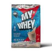 1 - Gibbon Nutrition My Whey,  2.2 lb  Latte 