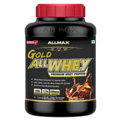 1 - Allmax Gold Allwhey Premium Whey Protein, 4 lb Chocolate