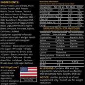 2 - Physic Nutrition Gold Whey Protein Blend, 2.2 lb Strawberry