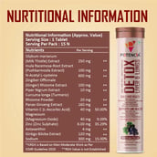 3 - Potencia Detox Liver & Lungs Effervescent Wild Grape, 45 tablet(s)