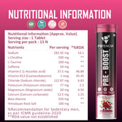 2 - Potencia Pre - Boost Effervescent,  15 tablet(s)  Mixed Berry (Pack of 3) 