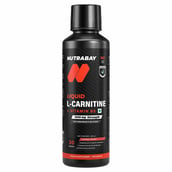 1 - Nutrabay Pro Liquid L-Carnitine + Vitamin B5, 450 ml Lychee Crush