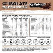 3 - White Wolf Whey Isolate, 2 lb Smooth Chocolate