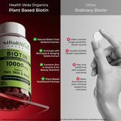7 - Health Veda Organics Advance Biotin, 60 tablet(s) Unflavoured