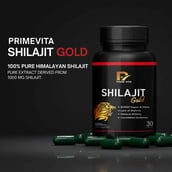 5 - PRIME VITA Shilajit Gold 1000mg,  30 capsules 