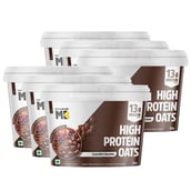 MuscleBlaze High Protein Oats,&nbsp;50 g x 6 Pack Cocoa Rich Chocolate&nbsp;