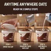MuscleBlaze High Protein Oats 50g x 6 Pack Assorted Flavour