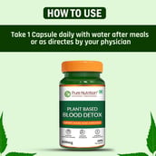 5 - Pure Nutrition Plant Based Blood Detox, 60 veggie capsule(s)