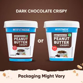 2 - Myfitness by brnd.me Dark Chocolate Peanut Butter,  0.510 kg  Crispy