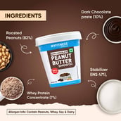 6 - Myfitness by brnd.me Dark Chocolate Peanut Butter, 0.510 kg Smooth