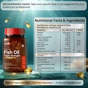 4 - Neulife Deep Sea Fish Oil 3X Triple Strength, 60 softgels